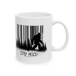 Stay Wild Ceramic Mug – 11oz & 15oz Coffee Cup-For lefties!