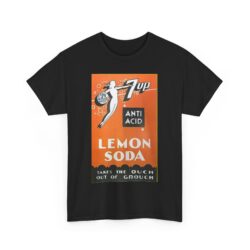 Vintage 7 UP  “Anti-Acid Lemon Soda” Unisex T-Shirt