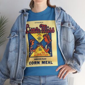 Vintage Little Miss Corn Meal Unisex T-Shirt - Image 12