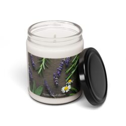 Soy Candle: White Sage and Lavender – 9oz, Vegan & Non-Toxic