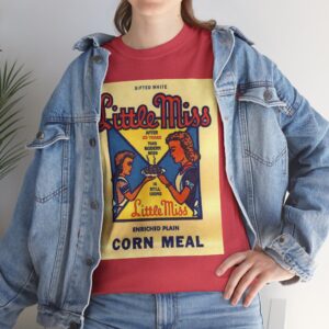 Vintage Little Miss Corn Meal Unisex T-Shirt - Image 14