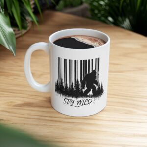 Stay Wild Ceramic Mug - 11oz & 15oz Ceramic Mug - Image 3